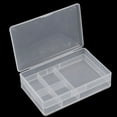 thumbnail image 2 of Plastic Dual Layers 5 Compartments Storage Case Box Organizer Conatiner, 2 of 3