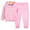 Pink, Light Blue, Gray, Yellow, Orange, Red, variant on Godderr Toddler Kids Pullover Hoodies Sweatshirt 2pcs Set for Boys Girl, Baby Jogging Tracksuit Long Sleeved Sweatsuit Set for 12M-8Y