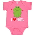 thumbnail image 3 of Inktastic I Love Frogs Gift Boys or Girls Baby Bodysuit, 3 of 5
