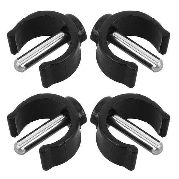 BESTOYARD Walker Attachments Cane Holder ABS Steel 4PCS