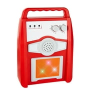 Best Choice Products Pretend Play Kids Electric Guitar, Toy Guitar with Interactive Microphone, Amp - Red
