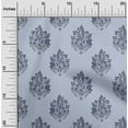 thumbnail image 1 of oneOone Cotton Poplin Fabric Leaves|Floral & Paisley Block Print Fabric BTY 42 Inch Wide, 1 of 4