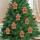 thumbnail image 4 of Adornos de jengibre con iniciales del alfabeto Monograma de jengibre Adorno colgante para el árbol de Navidad con la letra del apellido Decoración para el árbol de Navidad, 4 of 7