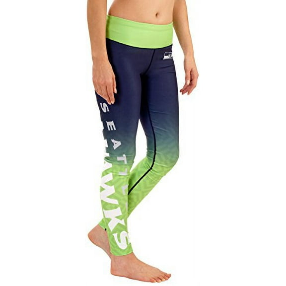 FOCO NFL Seattle Seahawks Gradient Print Leggings Women's Medium