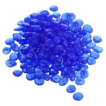 Uxcell 300Pack Glow Rocks 13-17mm Glow Pebbles Decoration in the Dark Luminous Stones Decor DIY Decorative Dark Blue
