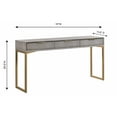 thumbnail image 2 of Pesce Shagreen Console by TOV Furniture, 2 of 7