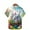 White I, variant on SGFCWSX Mens Short Sleeve Button Down Shirts, Men's Loose Fit Easter Print Button Up Shirt for Festive Outfits White Size XL