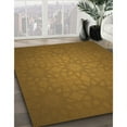 thumbnail image 2 of Ahgly Company Indoor Round Patterned Dark Bronze Brown Area Rugs, 3' Round, 2 of 6
