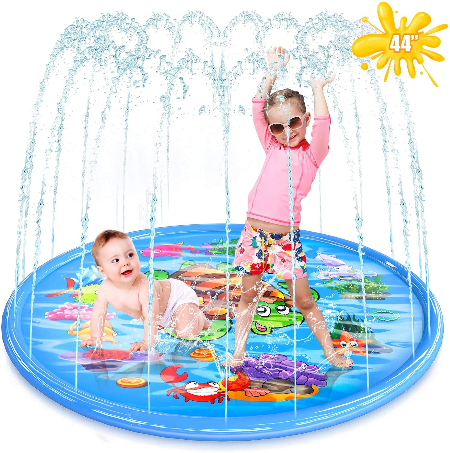 baby pool with sprinkler