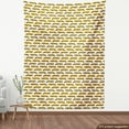 thumbnail image 4 of Ambesonne School Bus Fabric by the Yard Upholstery, Transportation Vehicle, 5 Yards, White Earth Yellow, 4 of 5