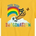 thumbnail image 3 of Pete The Cat - Flying Box Free Your Imagination - Toddler And Youth Short Sleeve Graphic T-Shirt, 3 of 6