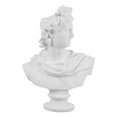 thumbnail image 3 of Artistic Flower Pot Creative Vase Planter Pot Apollo Sculpture Decor (White), 3 of 6