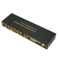 thumbnail image 3 of Digital to Analog Audio Converter with Remote, 5.1 Sound Decoder HD Multimedia Interface Converter with , Support Up to 4K and 60hz, Support 2.0CH and 5.1CH Output Mode, 3 of 8