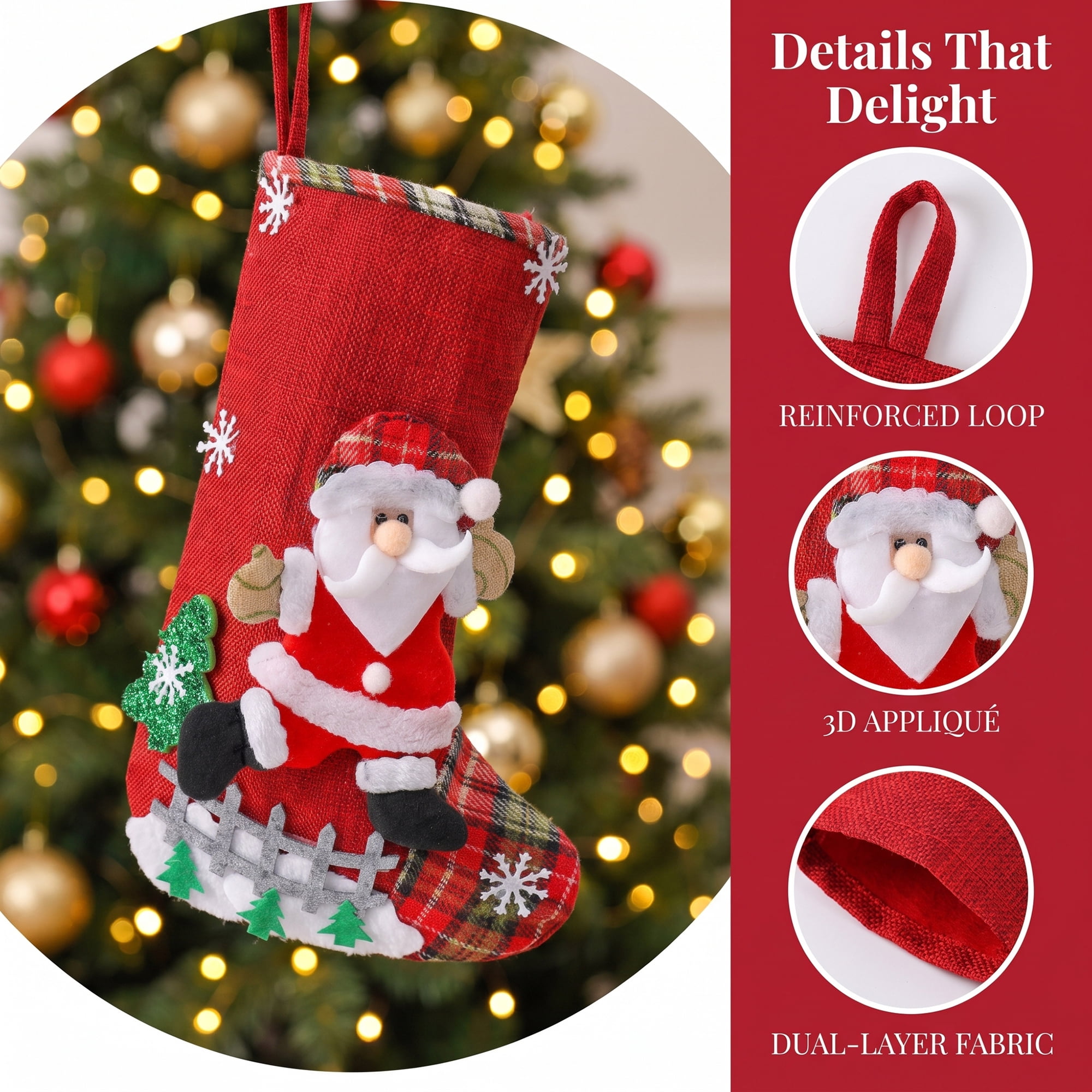 Unique Bargains Whimsical Cartoon Stockings Luxury Tiered Display Accents Old Man 12"