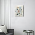 thumbnail image 3 of Ink Wash Watercolor Floral Botanical Wall Pictures,Inspiration Prints for Wall Decor with Frame,Wall Art Paints for Living Room Decor Bathroom Decor,12x16inch, 3 of 4