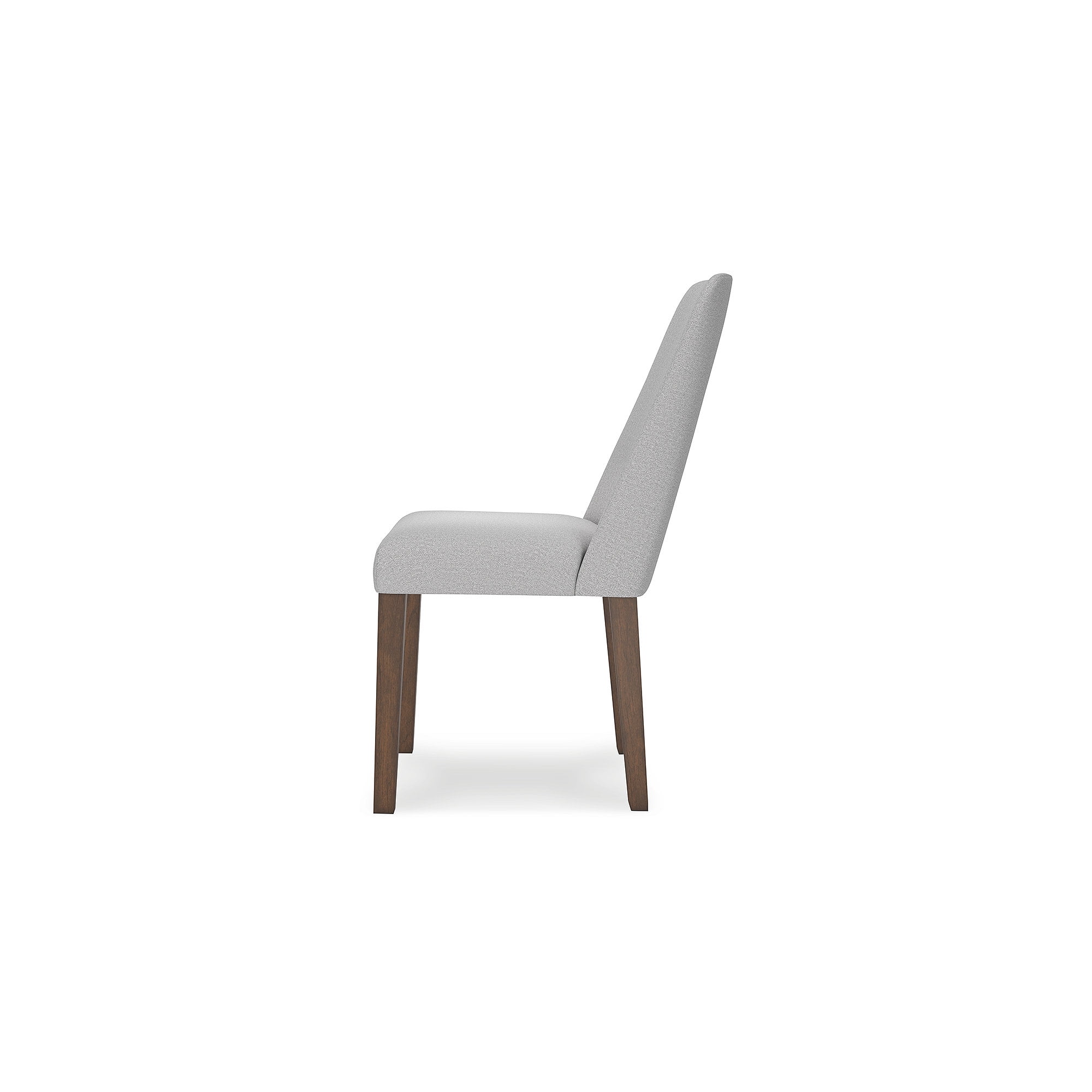 Signature Design by Ashley Lyncott Contemporary Dining Room Upholstered Side Chair with Foam Cushion, Set of 2, Cream & Brown