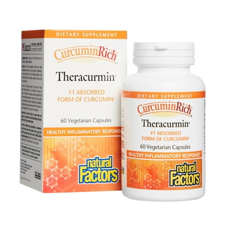 UPC 068958045382 product image for CurcuminRich Theracurmin by Natural Factors  Turmeric  60 Capsules (60 servings) | upcitemdb.com