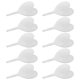 thumbnail image 1 of Raindrops 50Ud Señaladores Para Plantas En Jardinería Corazón Metal Duradero Y Fácil De Leer, 1 of 8