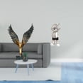 thumbnail image 2 of CoudarTitie Resin Astronaut Spreading Wing Statue Sculpture Feng Shui Ornament Decorative Tabletop Punk Creative Modern Figurine for Fireplace Shelf Desk Housewarming Gift, 2 of 8