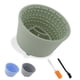 thumbnail image 1 of Tazones Comederos Lentos de Bargains Únicos, Tazón de Lamer para Perros de Silicona con Cepillo y Raspador, Base Antideslizante, Comedero Lento para Alivio de Ansiedad y Salud Oral, Verde Profundo, 1 of 7