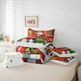 thumbnail image 5 of Feelyou Kids Santa Claus Twin Bedding Sets 7-Piece, Dreamy Fairy Tale Bedding Comforter Set, Christmas Rabbit Animal Reversible Sheet Sets, Ultra Soft Home Decor, 5 of 7