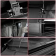 thumbnail image 5 of XTWEEX Hard Tri-fold Truck Bed Tonneau Cover Fits 2007-2021 Toyota Tundra 5.5 ft Bed Black(w/o Bed Storage Box), 5 of 9