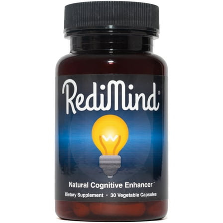RediMind - Natural Cognitive Enhancement Supplement - Non-GMO, Vegan, Gluten-Free