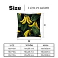 thumbnail image 5 of Banana Pillow Covers Sets - Decorative Pillows for Bed and Couch - Unique Patterns - Available in 16x16, 18x18, and 20x20 Inches - Set of 2 for Any Occasion, 5 of 6