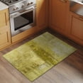 thumbnail image 3 of Yellow Bathroom Mat 2x3 FT, Non Slip Small Kitchen Mat, Retro Oil Painting Modern Abstract Art Aesthetics Washable Soft Backed Front Door Throw Rug Indoor Outdoor Doormat for Entryway Sink, 3 of 9