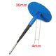 thumbnail image 2 of 24 piezas de reparación de pinchazos de neumáticos sin cámara universales para automóviles y motocicletas de 36 x 4 mm, 2 of 4