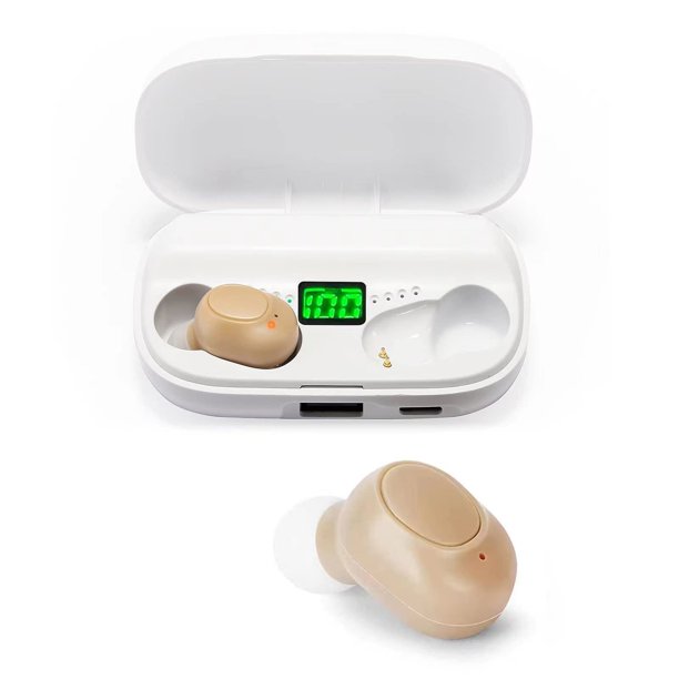 Rechargeable Hearing Amplifier for Seniors with Noise Cancelling