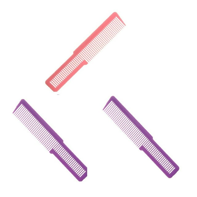 3 Peines de Peluquero Plana, Peines de 20,32 , Peines pa Cortapelos