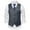Gray, variant on LYXSSBYX Winter Jackets for Men Clearance Men's Autumn Winter formal Bussiness Tuxedo Suit Waistcoat Vest Jacket Top Coat