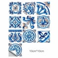 thumbnail image 1 of Wall Tile Vinyl Flower Wall Sticker Mural Tile Decal Waterproof Self-Adhesive Tile Sticker, MZ-2-142, Small, 1 of 1