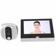 thumbnail image 2 of Cámara de mirilla inteligente inalámbrica Wifi vídeo bidireccional Visor de puerta Digital para seguridad del hogar, 2 of 5