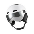 thumbnail image 3 of Casco de Snowboard con gafas de esquí, casco de esquí, protección en deportes para la cabeza, casco de nieve transpirable moderno de tamaño ajustable, 3 of 8