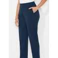 thumbnail image 4 of Catherines Women's Plus Size Liz&Me Slim Leg Ponte Knit Pant, 4 of 6