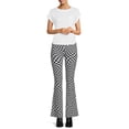 thumbnail image 2 of No Boundaries Juniors' Knit Flare Pants, 2 of 5