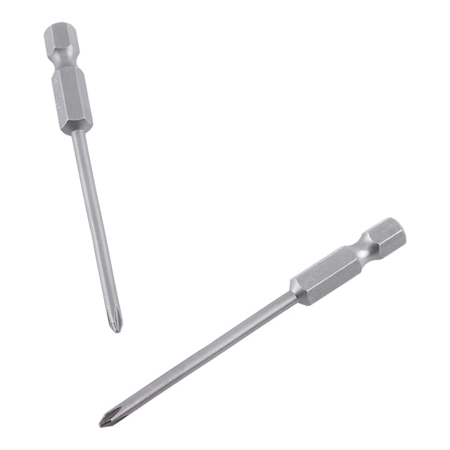 Juego De Puntas De Destornillador Magnéticas Largas Con Vástago Hexagonal De 8 Piezas De 75 Mm, Para Taladros Manuales Eléctricos