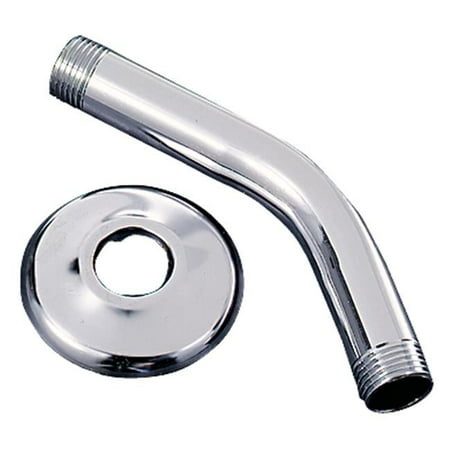 Waxman Consumer Products Group Chrome Plated Finish Shower Arm With Flange 7657