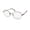 brown / green, variant on KOALI 20077K EYEGLASS FRAME/GLASSES MADE IN FRANCE STAINLESS STEEL OPHTHALMIC