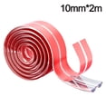 thumbnail image 2 of Tira de protección de bordes para niños, 6,6 pies (2 m), empujador adhesivo de protección de bordes de muebles de silicona transparente suave, 2 of 7