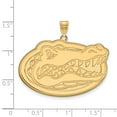 thumbnail image 2 of Solid 14k Yellow Gold Official University of Florida XL Extra Large Big Pendant Charm - 32mm x 40mm, 2 of 3