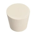 thumbnail image 3 of Unique Bargains Tapered Shaped Solid Rubber Stopper for Lab Tube Stopper 0.98" x 1.3" x 1.1" White 3Pcs, 3 of 3