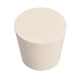 thumbnail image 3 of Tapones de goma sólida en forma cónica de Unique Bargains para tubos de laboratorio 0.98" x 1.3" x 1.1" blancos 3Pcs, 3 of 3
