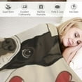 thumbnail image 3 of COMIO French Bulldog Blanket Super Soft Warm French Bulldog Throw Blanket Cozy Fluffy Dog Lightweight Flannel Gifts Blankets for Kids Adults Pets, 3 of 6