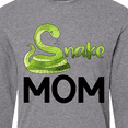 thumbnail image 4 of Inktastic Snake Mom- Cute Long Sleeve T-Shirt, 4 of 5