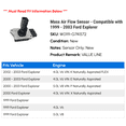 thumbnail image 2 of Mass Air Flow Sensor - Compatible with 1999 - 2003 Ford Explorer 2000 2001 2002, 2 of 2