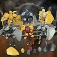 thumbnail image 3 of 4.7inch Knight Robot - 3D Printed Multi-Jointed Movable Articulated in Various Colors with Rich DIY Accessories for Stop Motion and Desktop Decor, 3 of 3