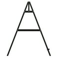 thumbnail image 2 of Ktaxon 4FT Porch Swing Stand, Black Wooden A-Frame with 600lb Capacity for Outdoor Swings, 2 of 11